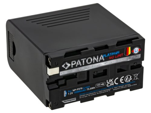 Patona, Video Akkus, Patona Platinum USB-C Sony NP-F970, Produkte & Wohnen