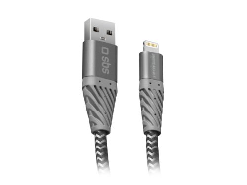 SBS, Lightning, Licht reflektierendes Aramidfaserkabel USB 2.0 Lightning, Produkte & Wohnen
