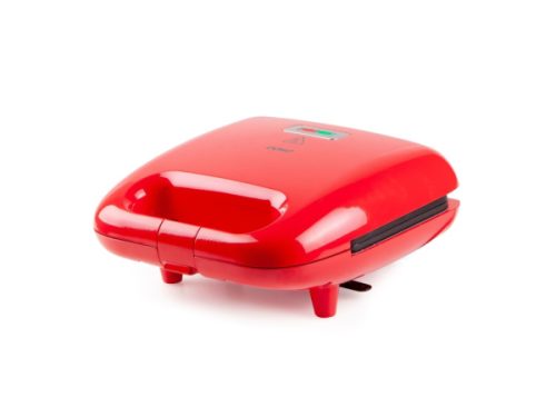 Domo, DOMO Snack Party 5in1 Sandwich-Toaster Cool-Touch-Gehäuse, Antihaftbeschichtung Rot