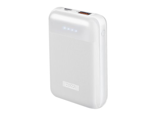 SBS, Power Delivery, Powerbank Power Delivery 20W bei 10.000 mAh, matt gerändelt, Produkte & Wohnen
