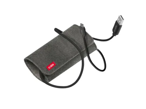 SBS, Micro USB, Ladekabel mit Reise-Etui, Produkte & Wohnen