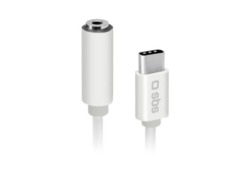SBS, Audiokabel, Adapter mit Klinkenbuchse und Typ-C-Stecker, Produkte & Wohnen