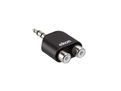 EKON, Klinke, Audio-Splitter Klinkenstecker auf zwei RCA-Buchsen, Produkte & Wohnen