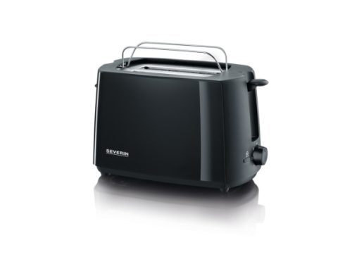 Severin, Severin Toaster "AT 2287 Schwarz" 700 W Lieferung mit passendem CH-Fixadapter