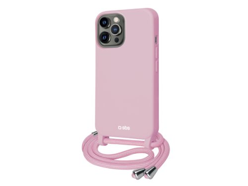 SBS, Kompatibles kabelloses Laden, Farbiges Riemen-Halsband-Cover für iPhone 13 Pro, Produkte & Wohnen
