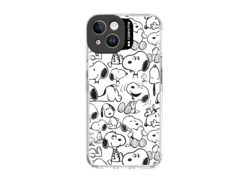 CASEME, Hüllen mit kameraschutz, Hülle mit Peanuts-Motiv und Objektivschutz für das iPhone 15, Produkte & Wohnen