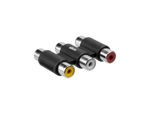 EKON, Videoadapter, 3 RCA-Adapter, Produkte & Wohnen