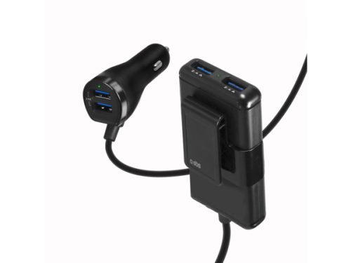 SBS, Schnellladung, Auto-Ladegerät mit 4 USB Anschlüssen 7000 mAh, Produkte & Wohnen