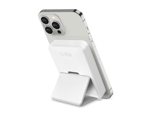 SBS, Mag Charge, Magnetische kabellose 5000-mAh-Powerbank mit Standfunktion, Produkte & Wohnen