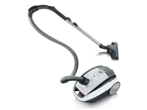 Severin, Severin Bodenstaubsauger "BC7035 SPOWER snowlight Grau/Weiss" 750 W