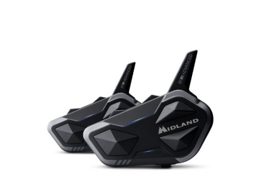 Midland, Midland C1529.01 BTR1 Advanced Bluetooth Kommunikation Motorrad-Funkset Passend für (Helmtyp) Integralhelm, Jethelm,