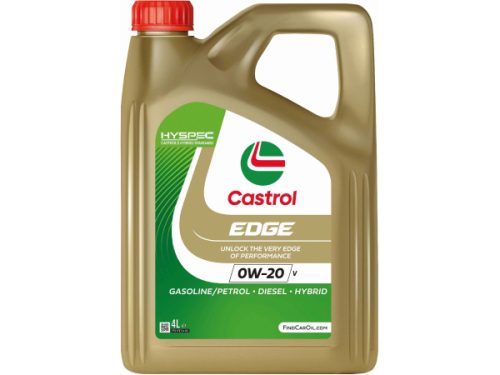 Castrol, Öle, EDGE 0W20 V 4L, AUTO & BIKE, 15F708 4008177183928