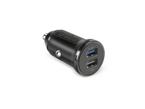 SBS, Schnellladung, Ladegerät fürs Auto mit zwei USB-Ausgängen, Produkte & Wohnen