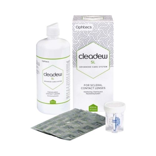 Cleadew Sl - 100ml + 10 Tabletten + Behälter | Pflegemittel