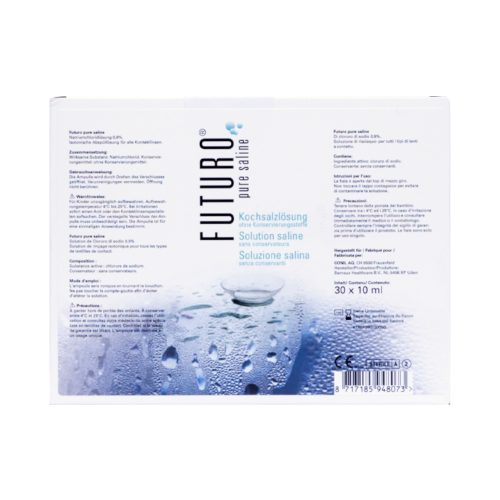 Futuro Pure Saline 30x10ml  | Kochsalzloesungen