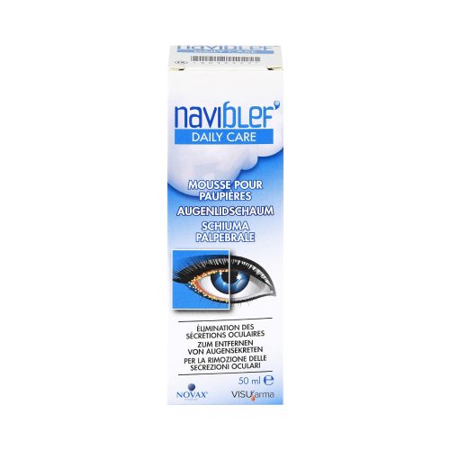 Naviblef Daily Care Augenlidschaum 50ml | Augentropfen