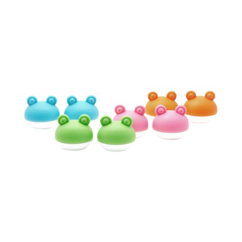 Linsenbehälter Frosch Pink- 1x | Pflegemittel