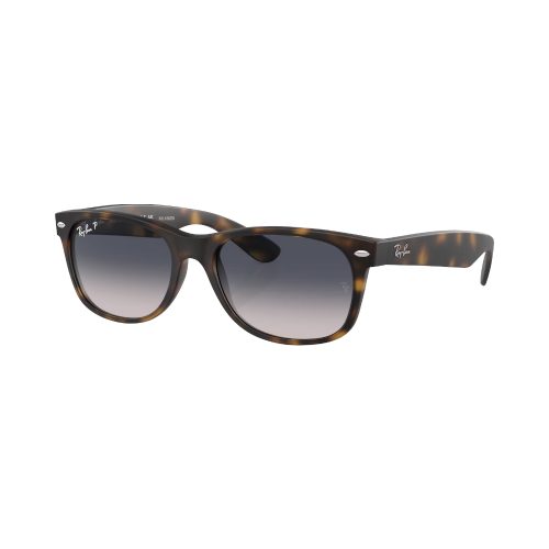 Ray-Ban New Wayfarer Blau polarisiert/ Havanna M | Sonnenbrillen
