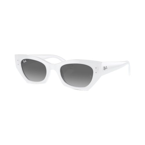 Ray-Ban Zena Grau auf Schneeweiß S | Sonnenbrillen