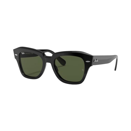 Ray-Ban State Street Grün auf Schwarz S | Sonnenbrillen