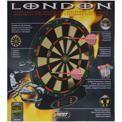 BEST SPORTING, BEST SPORTING Zielscheibe und Pfeil schwarz