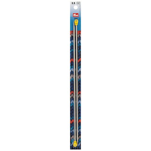 Prym, Prym Jackenstricknadeln, grau 3.50 mm, 30 cm, Karte 2 Stk., Aluminium