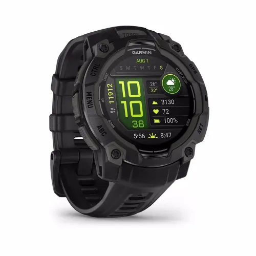 Garmin Instinct 3 AMOLED – 45 mm Schwarz Smart Watch