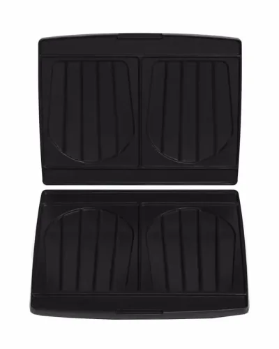 Fritel Backplatten Sandwiches/Croques – Waffeleisen/Brezeleisen – schwarz