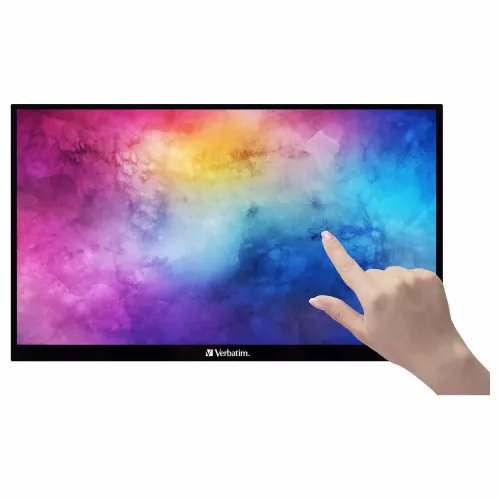 Verbatim, "Verbatim - Portable Monitor, Black, ""15.6"""""""