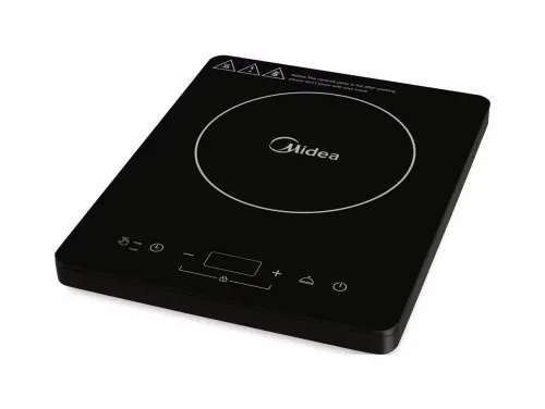 Midea Kochplatte Induktion Ø 17 cm Induktionskochplatte – schwarz