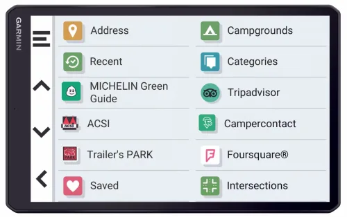Garmin CAMPER 1095 MT-S Camper Navigation – Navigationsgerät