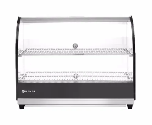Hendi Warmhaltevitrine Edelstahl – Gastro Inventar/Gastro Einrichtungen