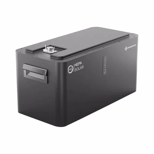 HEPA Solar Powercube Batteriespeicher Erweiterungsmodul – Solarpanel – schwarz