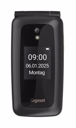Gigaset, Gigaset GL795 Senioren-Klapp-Handy Schwarz