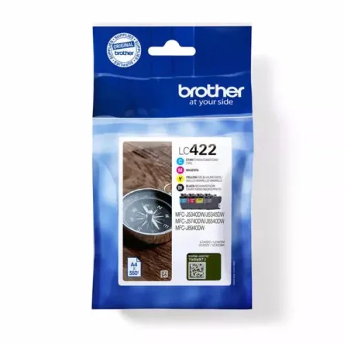 Brother, Brother - LC-422VAL Valuepack  CMYBK, Multipack, Tintenpatronen