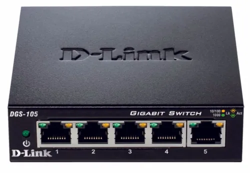 D-LINK, D-LINK DGS-105 5-Port Gigabit Switch DGS-105