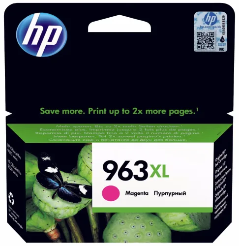 HEWLETT PACKARD, HEWLETT PACKARD - 963XLmagenta OfficeJet 9010/9