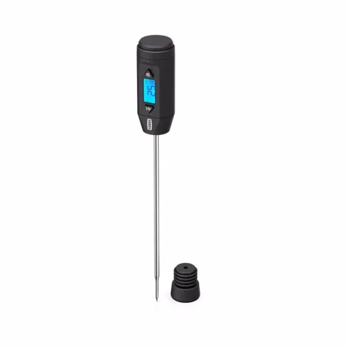 Xavax Digitales Multithermometer – Friteuse Zubehör – schwarz