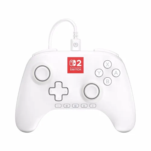 POWER A, POWER A Advantage Wired Controller NSGP0524-01 NSW2, Lumectra White