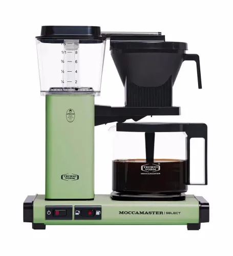 Moccamaster KBG Select - pastel green Filterkaffeemaschine – pastellgrün