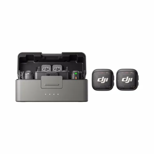 DJI, DJI Mikrofon "Mic 3 (2 Sender + 1 Empfänger + Ladeschale)"