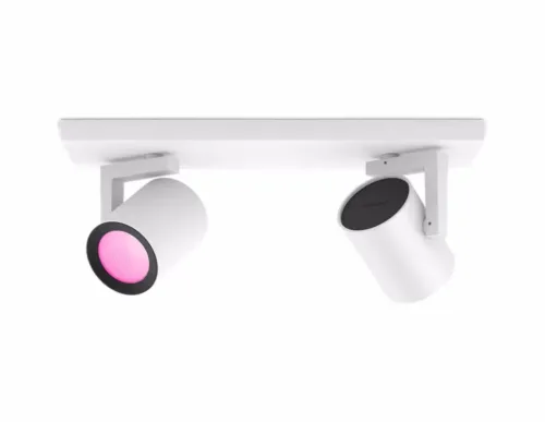Philips Hue, Philips Hue LED Deckenleuchte "Argenta 2er-Spot" GU10 Farbwechsler