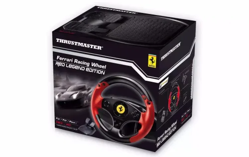 Thrustmaster Ferrari 458 Spider Racing Wheel Gaming Rennlenkrad – PC Gaming Controller – schwarz