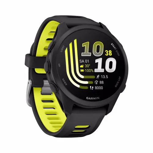 Garmin Forerunner 170, GPS, Black/Amp Yellow Smartwatch – schwarz / gelb