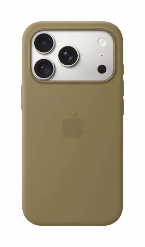 Apple iPhone 18 Pro Silicone Case with MagSafe - Olive Iphone 18 Pro Case – Handyhülle/Handy Tasche