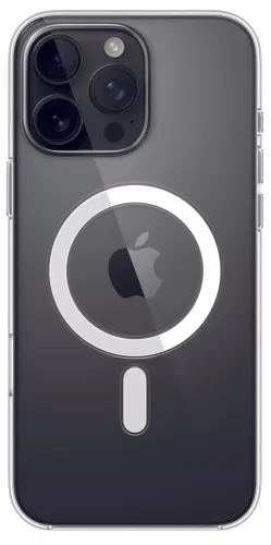 Apple, Apple Smartphone-Hülle "iPhone 16 Clear Case mit MagSafe" iPhone 16 Pro Max