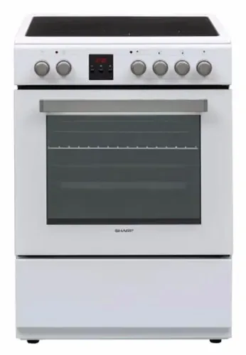 Sharp, Sharp, Kochherd Freistehend, Sharp KF-76VDD19W-CH Kochherd Freistehend, Produkte & Wohnen