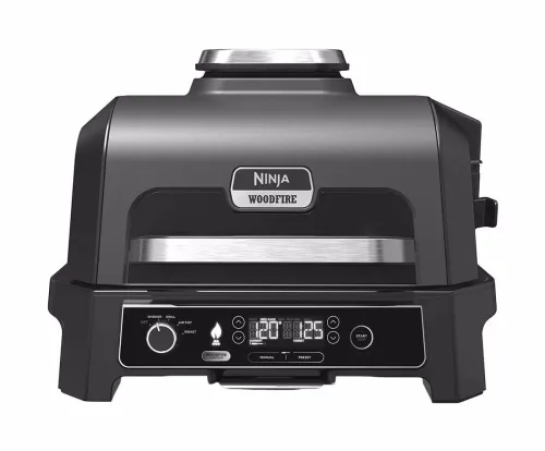 Ninja OG850CH Woodfire Pro XL Elektrogrill – schwarz / grau