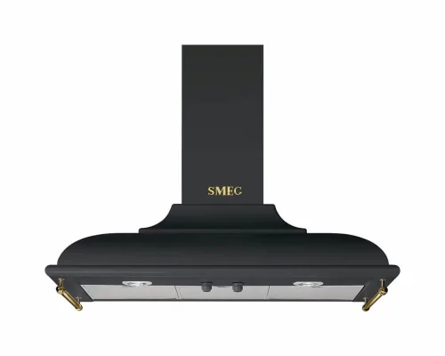 SMEG, Smeg KC19AOE Dunstabzugshaube 60cm – Wandhaube/Dunstabzugshaube Wand – anthrazit