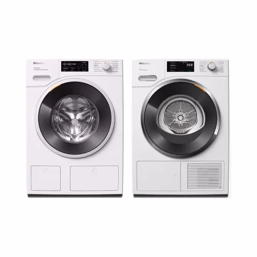 Miele Set WSJ 800-83 CH + TWH 700-80 CH – Waschturm Set
